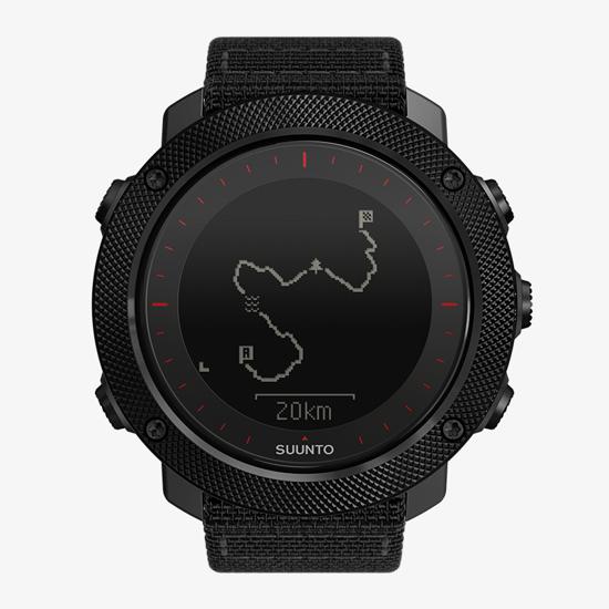 Suunto Traverse Alpha Black Red the GPS GLONASS outdoor watch
