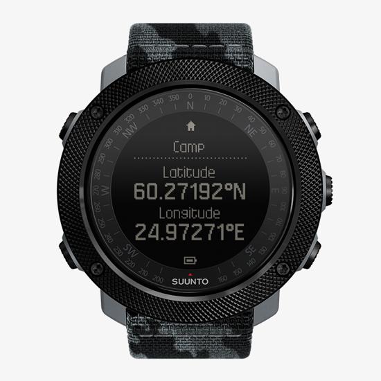 Suunto Traverse Alpha Concrete – GPS/GLONASS対応アウトドアウォッチ