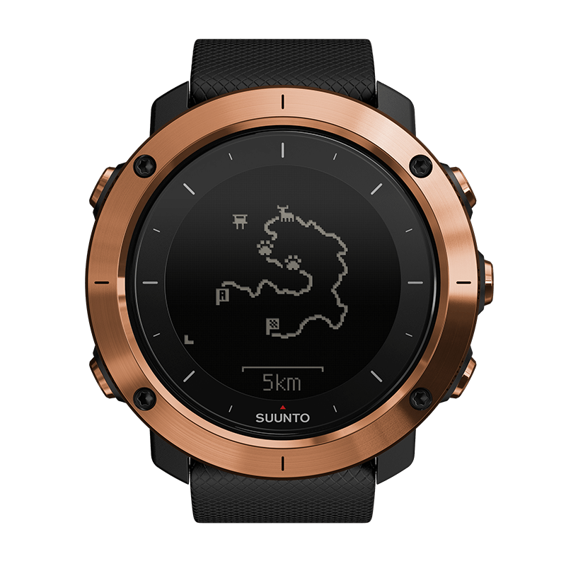 Suunto Traverse Alpha Copper – GPS/GLONASS 户外腕表