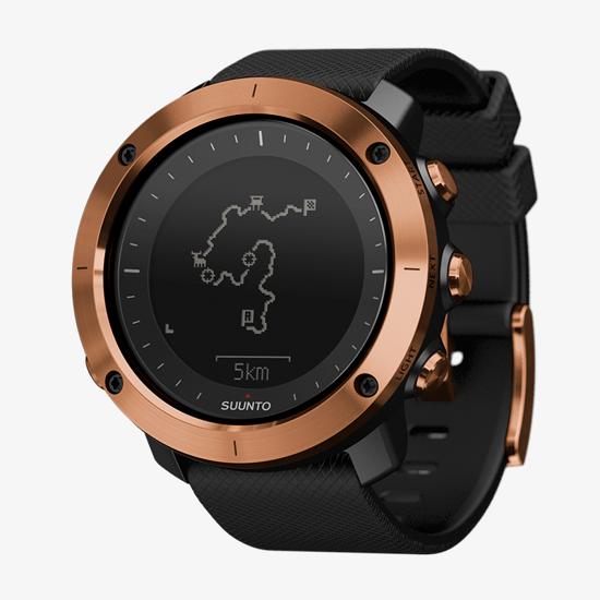 Suunto Traverse Alpha Copper – GPS/GLONASS対応アウトドアウォッチ