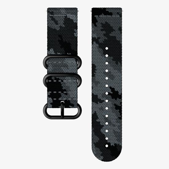 Suunto Traverse Alpha Concrete gray textile strap kit