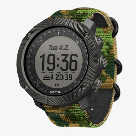 Suunto Traverse Alpha Woodland – GPS/GLONASS対応アウトドアウォッチ