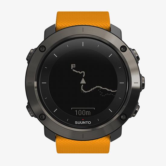 største sommerfugl chikane Suunto Traverse Amber - Outdoor watch with GPS