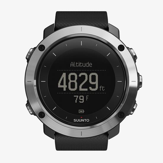 Forhandle Monograph Kommunist Suunto Traverse Black - Hiking watch with GPS