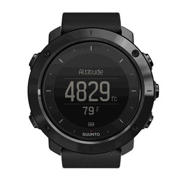 Suunto Traverse Alpha Foliage green textile strap kit