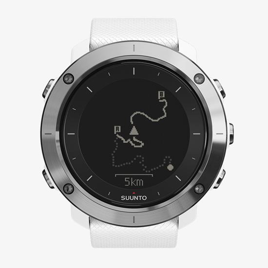 Suunto Traverse White - ハイキングやトレッキングで活躍するGPS