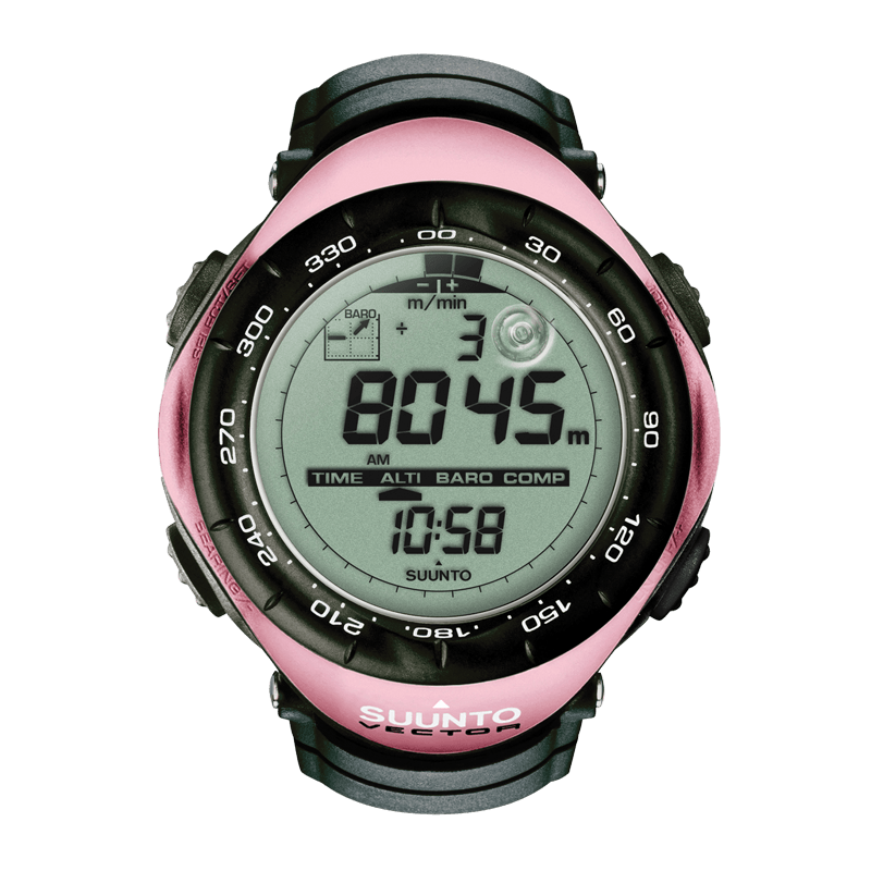 SUUNTO スントVector ベクター red 電池交換済み - 腕時計(デジタル)