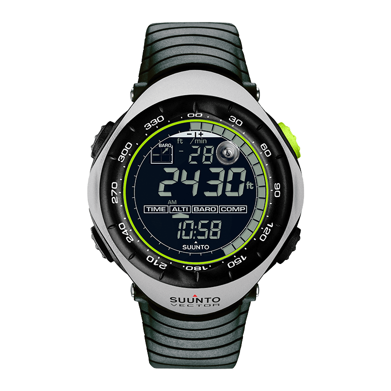 数量限定モデル】SUUNTO VECTOR GRAY LIME