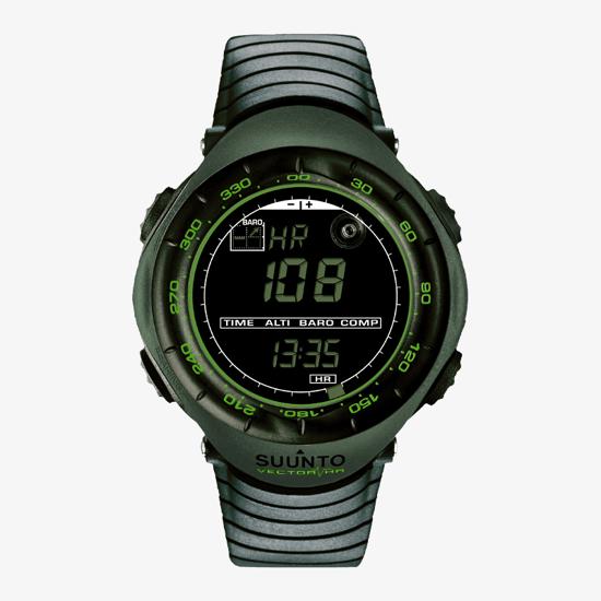 Suunto Vector HR Dark Green - Heart rate monitoring outdoor watch