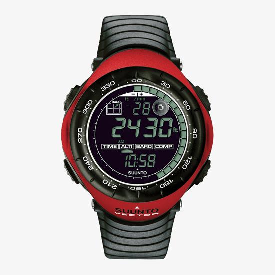 SUUNTO スントVector ベクター red 電池交換済み - 腕時計(デジタル)