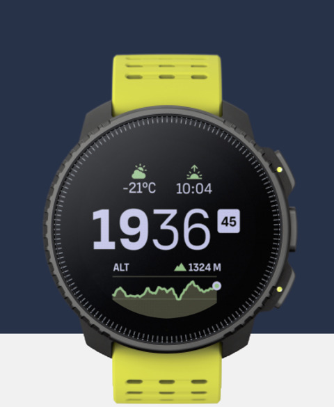 Suunto Vertical All Black – La montre d'aventure par excellence