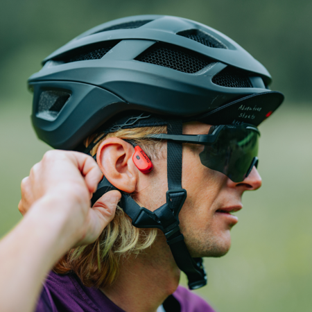 Suunto Wing Lava Red Premium Open-ear Sports Headphones