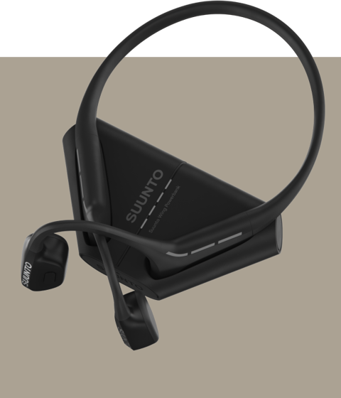 Suunto Wing ブラック Amazon.com: SUUNTO Wing Open-Ear Bone Conduction Headphone