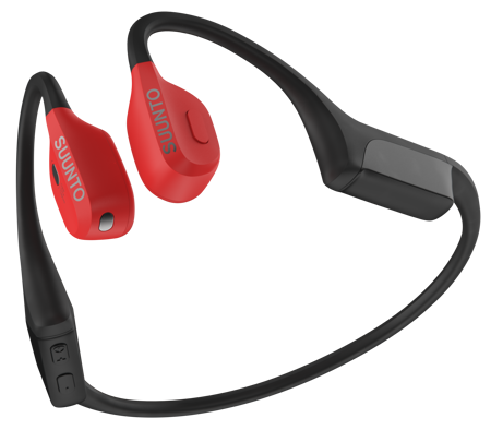 Suunto Wing Lava Red Premium Open-ear Sports Headphones