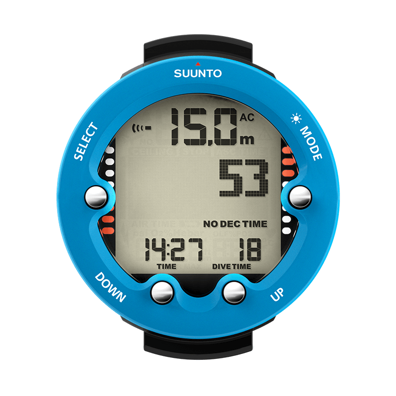 Suunto Zoop Novo Blue Easy to use big display dive computer
