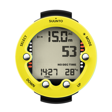 Suunto dive computer watch top