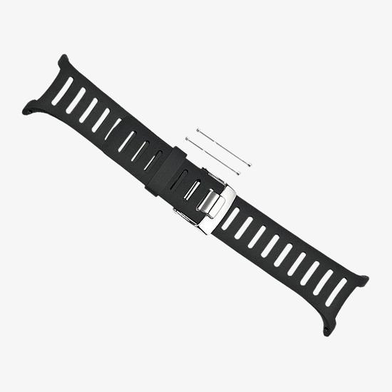 t Series Strap Black Elastomer size M Strap for Suunto t Series