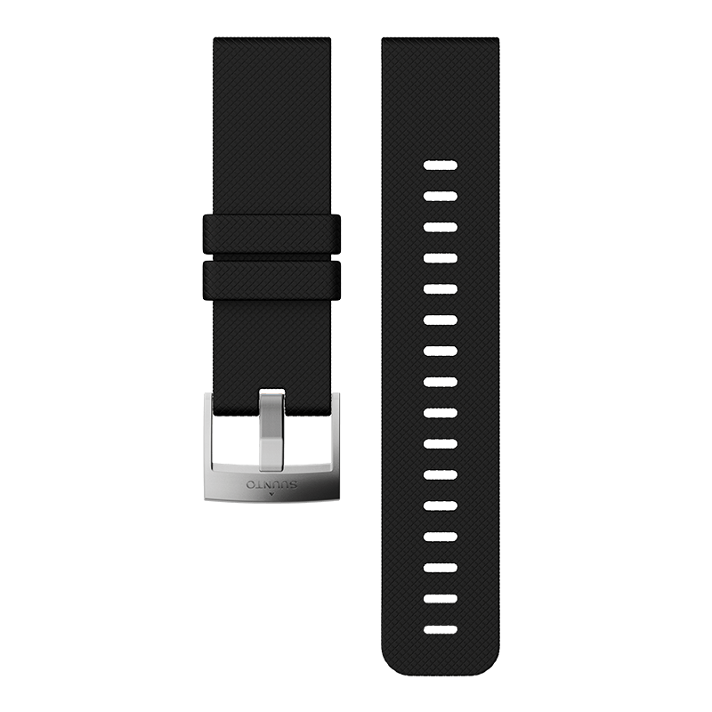 Suunto Traverse Black Silicone Strap - Strap for Traverse models