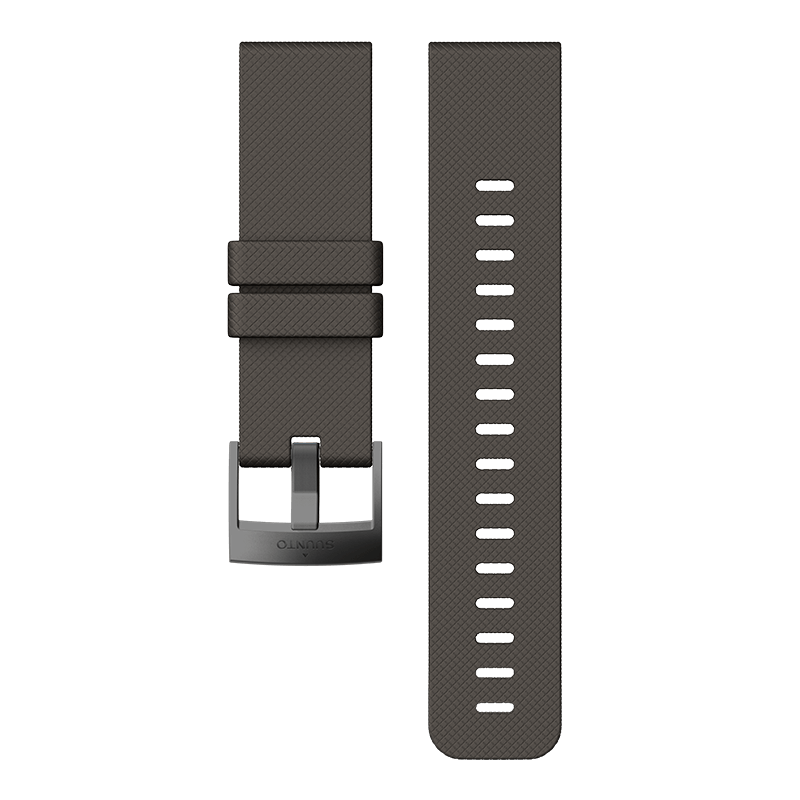 Suunto Traverse Graphite Silicone Strap - Strap for Traverse variants