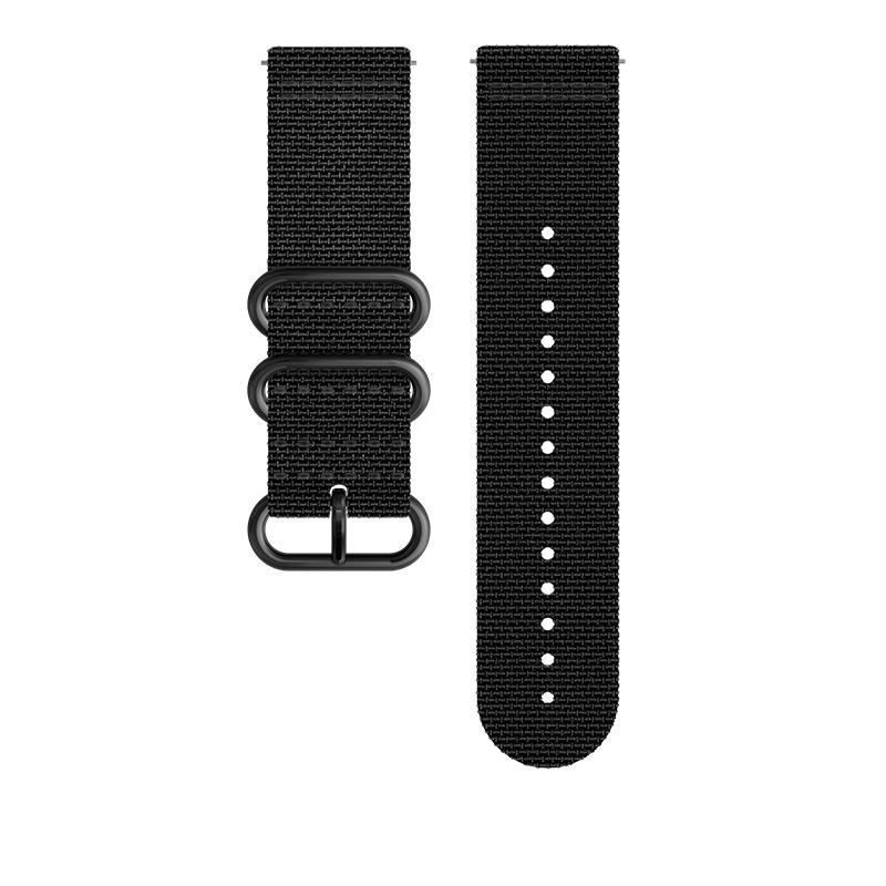 Suunto Traverse Alpha Stealth black textile strap kit
