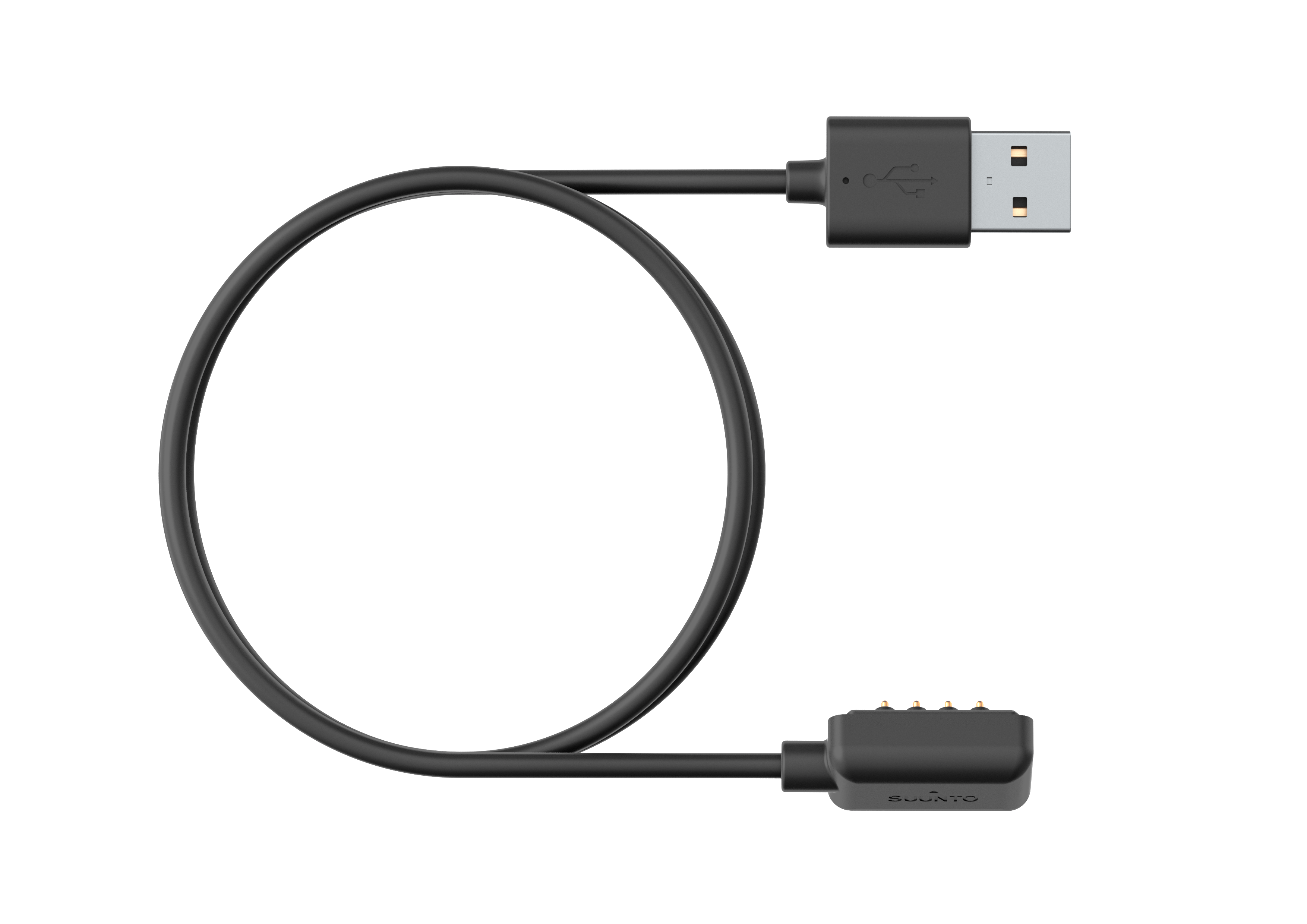 Black magnetic USB cable - charge and 