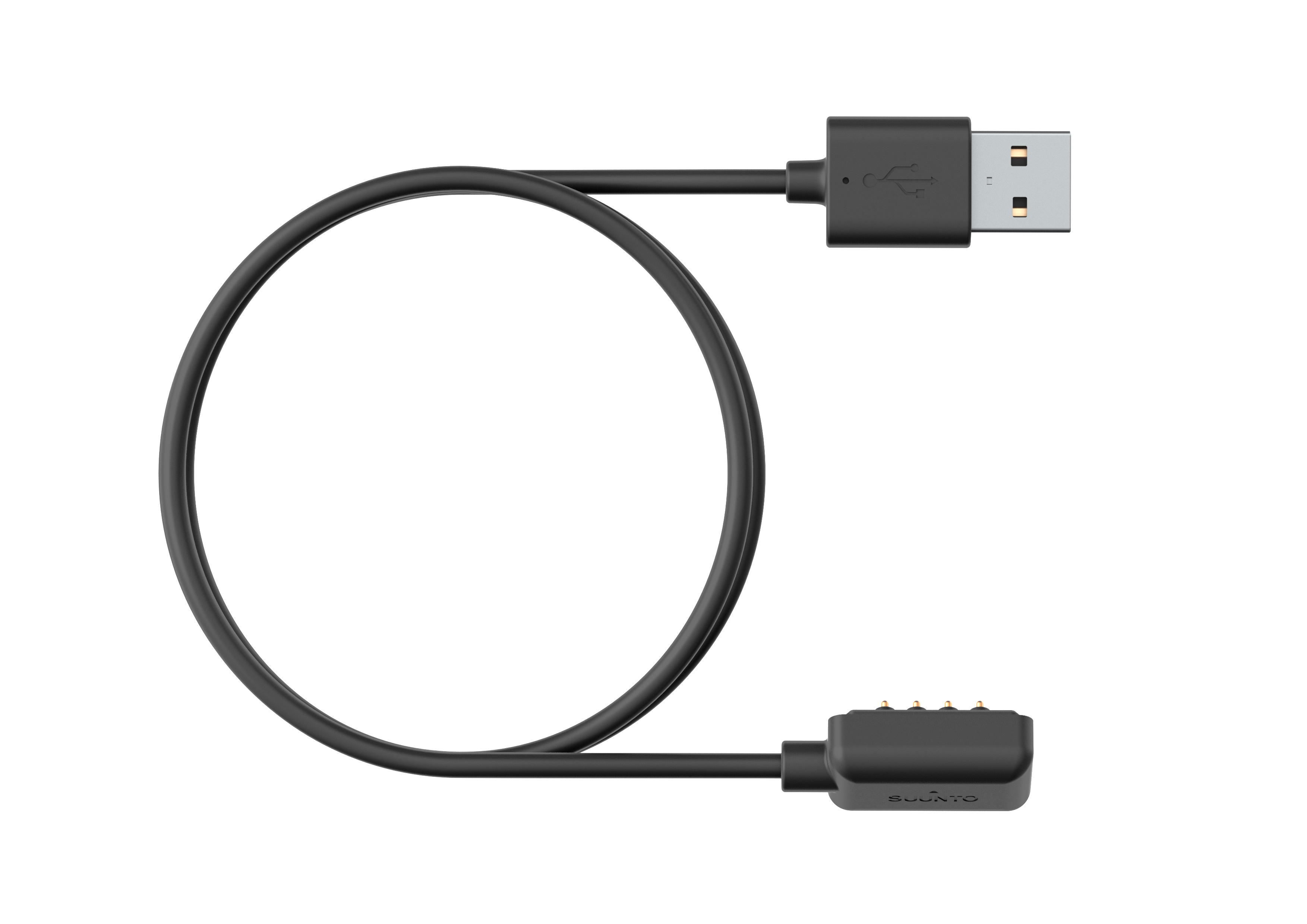 AKYGA AK-SW-55 – Cavo Di Ricarica USB Con Dock Magnetico Per Orologio SUUNTO 7, Lunghezza 1m, Nero