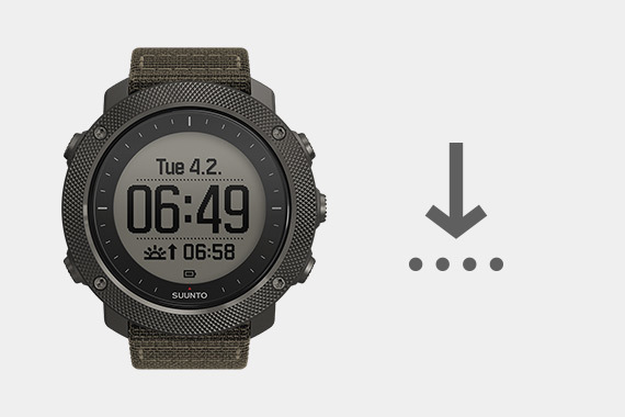 suunto traverse graphite test