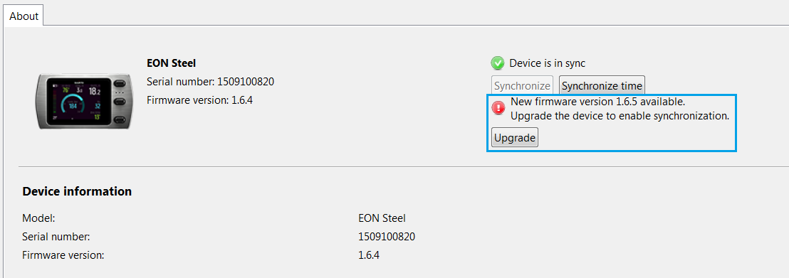 How Do I Know If There Is A New Software Version For My Suunto Eon Steel Eon Core Available