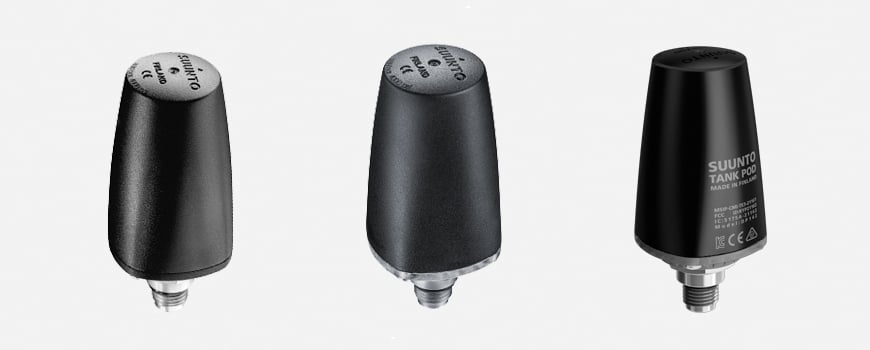 Suunto 无线罐压传感器和 Suunto Tank POD