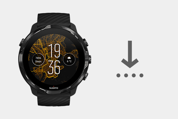 Software updates for Suunto 7