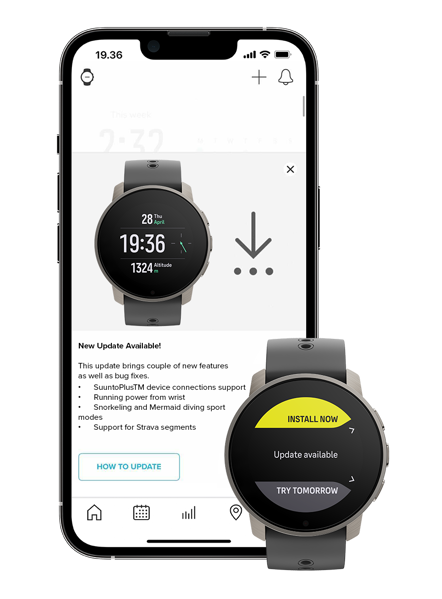 Suunto 9 Peak Pro software updates