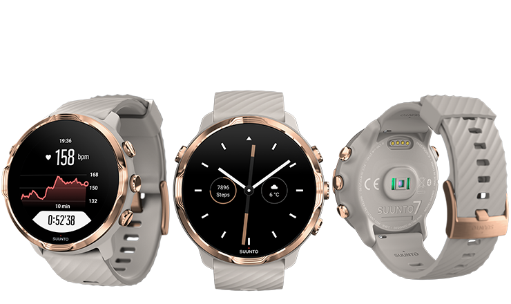 suunto white rose gold