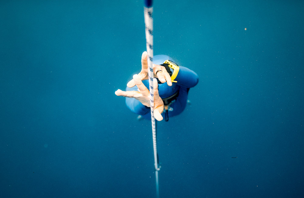 Misuzu Okamoto at the Vertical Blue ©Daan Verhoeven/Vertical Blue