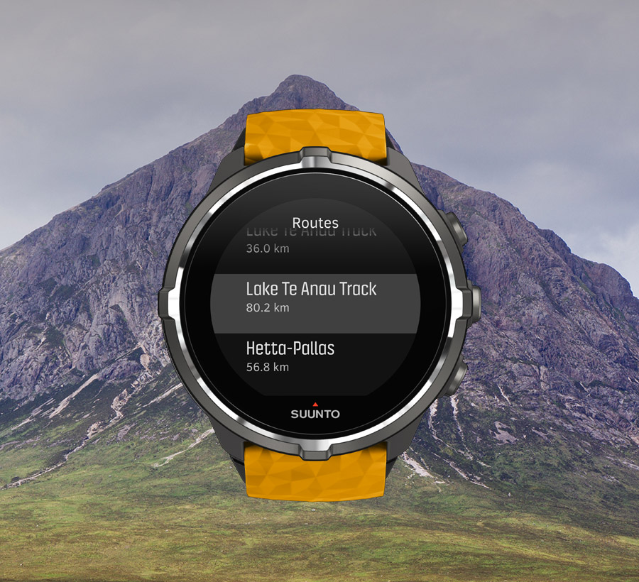 Suunto Spartan Navigation / Routenliste Suunto Spartan Navigation / Routenliste