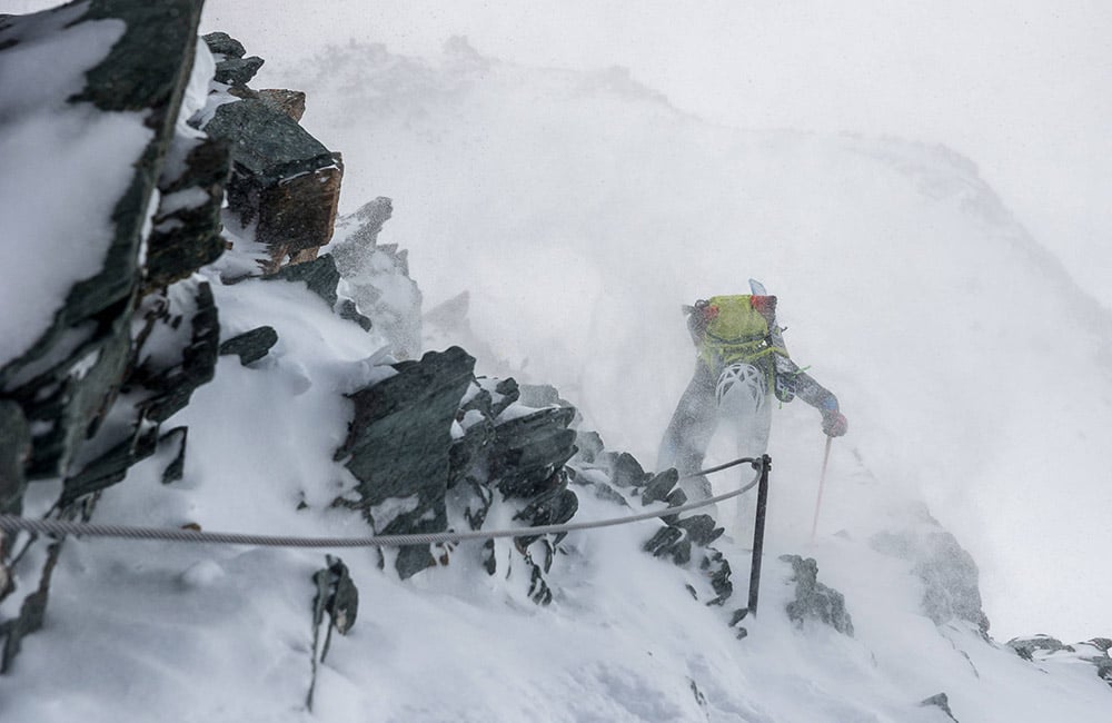 Philipp Reiter seen in Kals, Austria on March 26, 2018 (image: Christian Gamsjäger / Red Bull Content Pool)