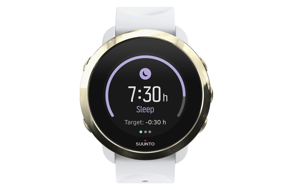 Good morning! Suunto 3 Fitness tracks your sleep, too.