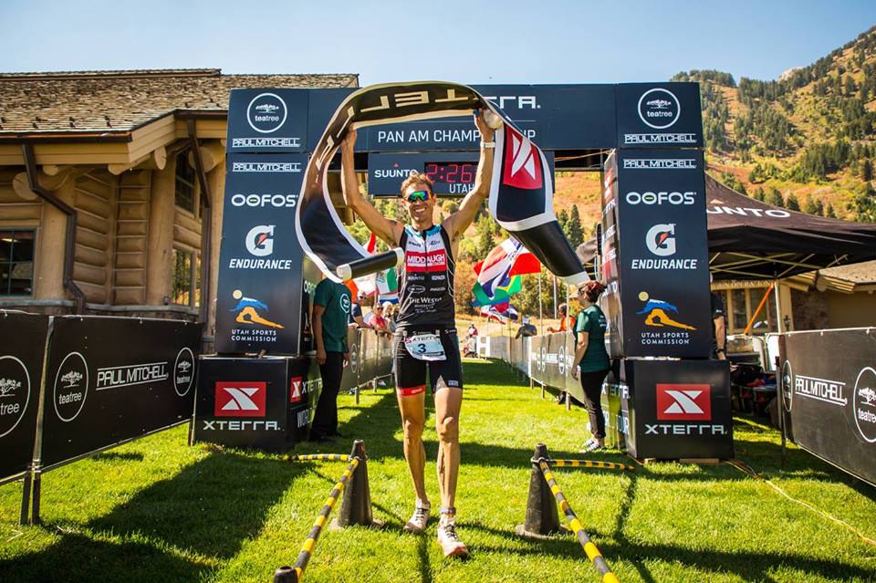 Josiah Middaugh is a champion and a certified trainer. (Image by XTERRA)