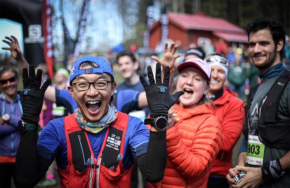 Excitement at the 2018 Suunto Summit. ©Philipp Reiter