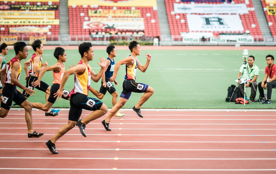The anaerobic alactic system is purposed for fast and powerful movements like sprints