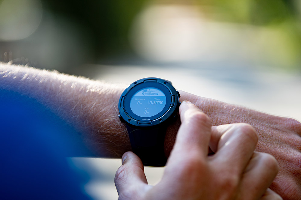 Race the Catcher Car with Suunto