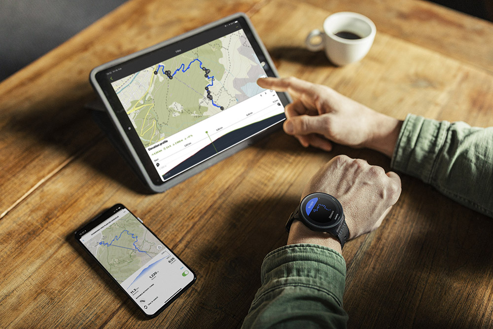 Sync your routes automatically from komoot to Suunto for navigation.