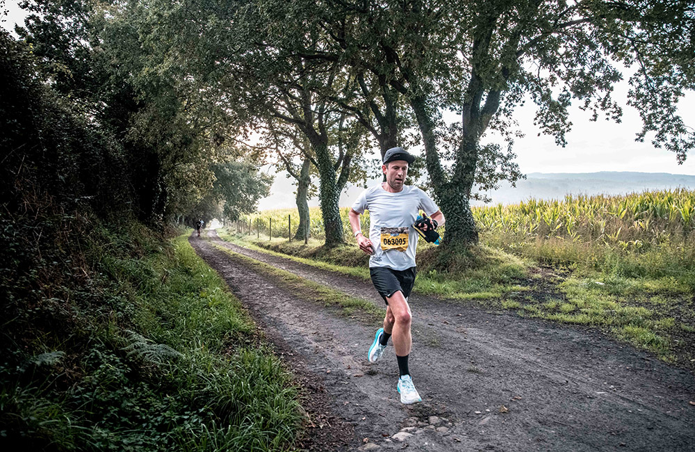 Red Bull Buen Camino relay run follows the original path of the Camino de Santiago. (Image by R. Salanova)