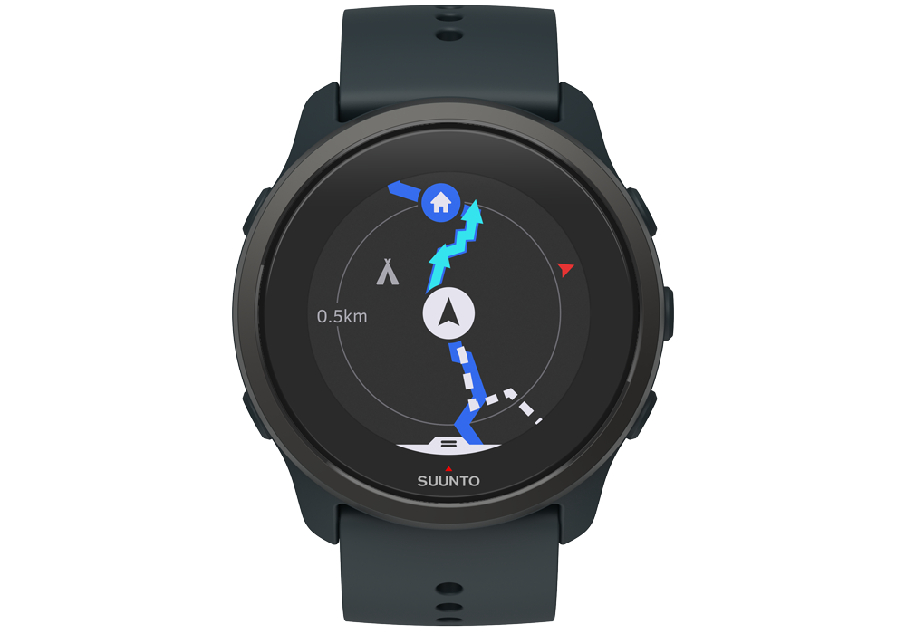 Suunto 9 Peak with turn-by-turn navigation