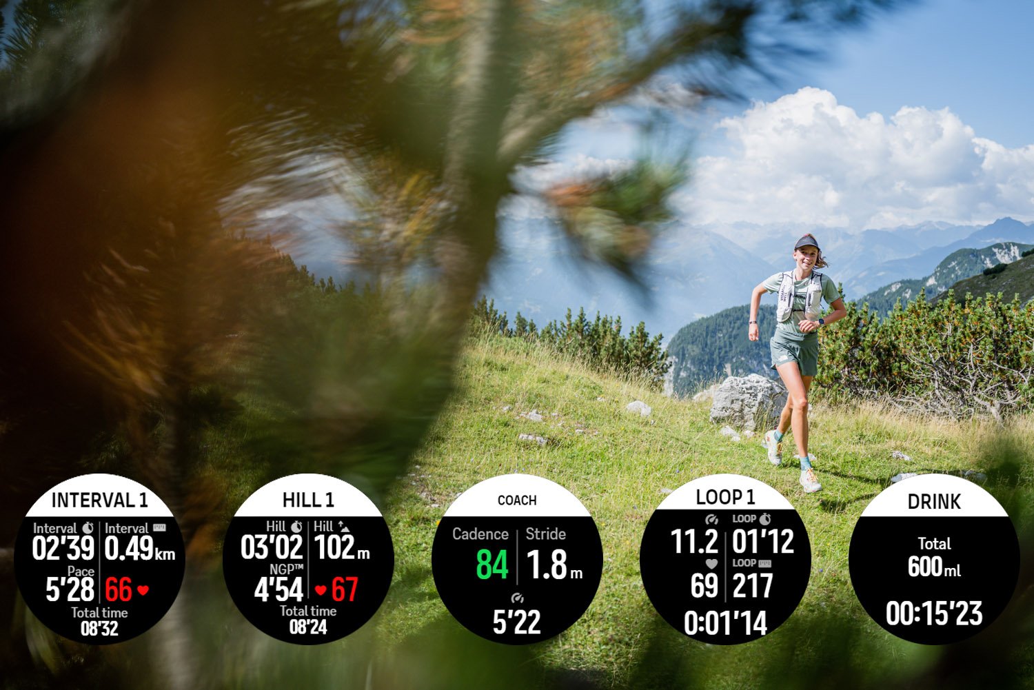 SuuntoPlus Manual intervals sport app helps you control your interval sets without pre-planning.