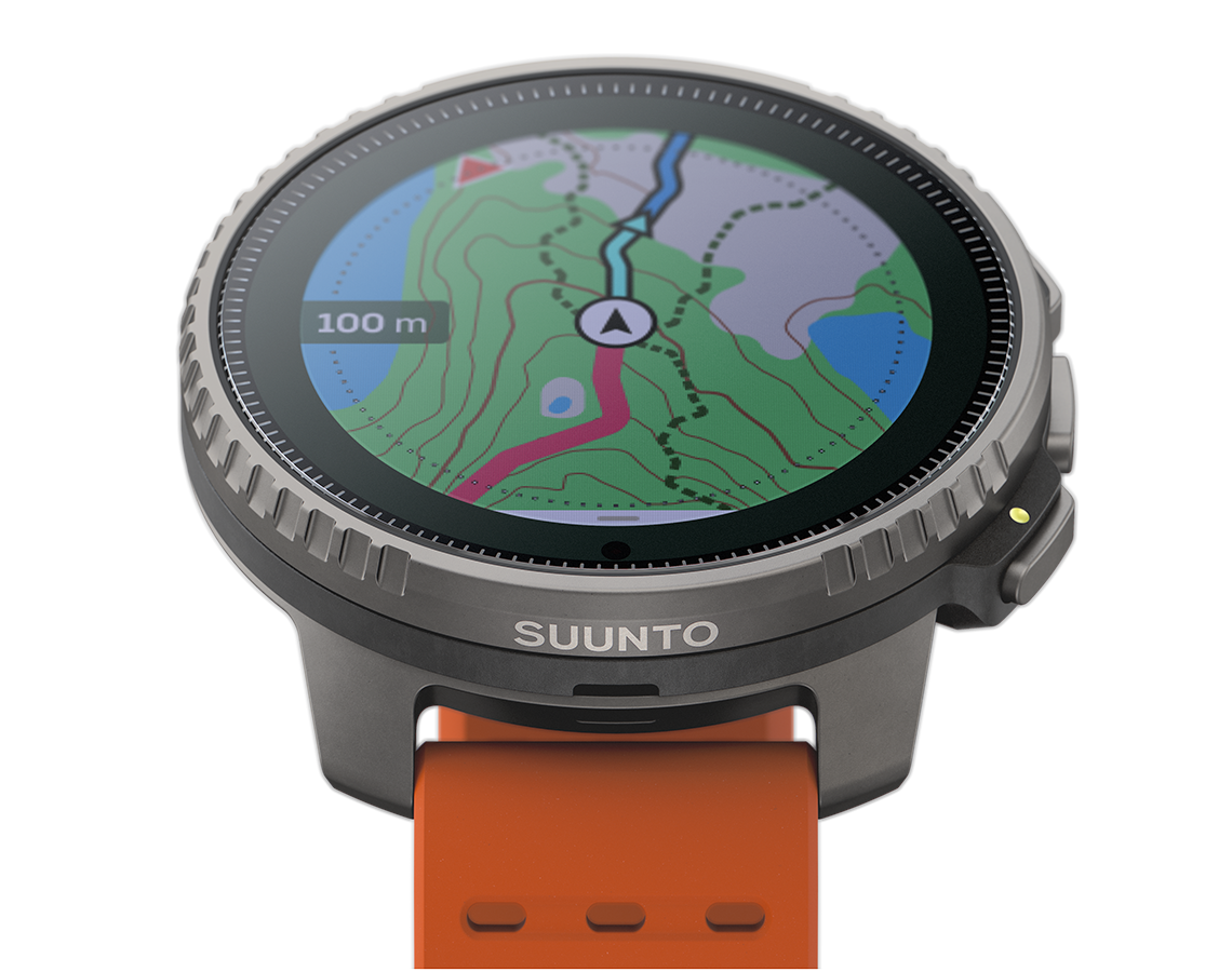 Suunto Vertical has detailed offline maps!