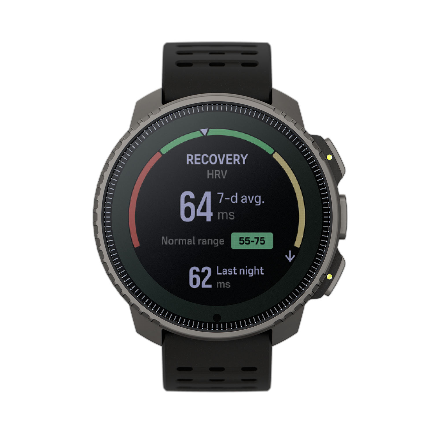 Measure Heart rate variability (HRV) to optimize your recovery.