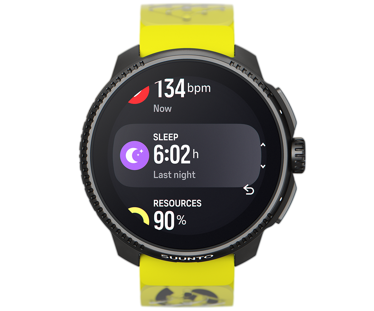 In addition to the sleep summary, you can follow your overall sleep trend with the sleep widget on your Suunto Vertical, Suunto Race and Suunto 9 Peak Pro.