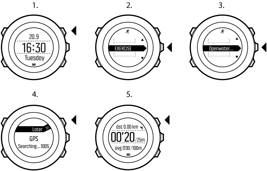 Suunto sale per nuoto