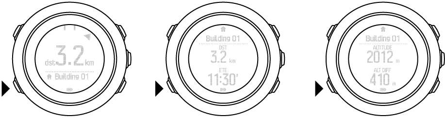 Suunto Traverse Alpha 特徴 ポイントオブインタレスト