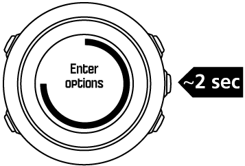Suunto Traverse Alpha はじめに 設定の調整 Suunto Traverse Alpha はじめに 設定の調整